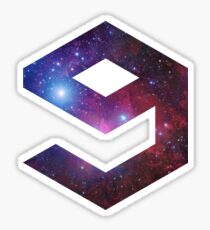 Pegatina 9gag - Galaxy logo