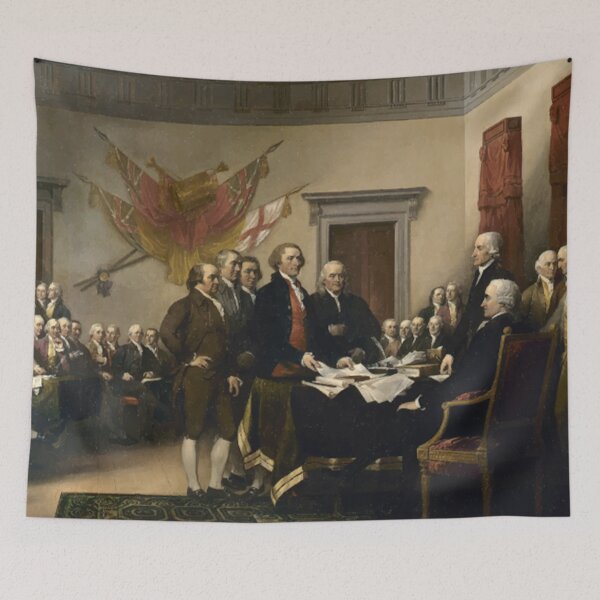 Item preview, The Signing of the Declaration of Independence All Over Print designed and sold by BKNation.