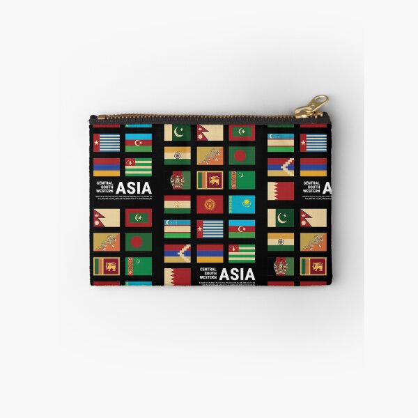 Item preview, Asia Country Flags Set designed and sold by KewaleeTee.