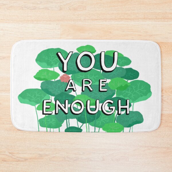 Item preview, You are enough (lotus) designed and sold by pencilpepper.
