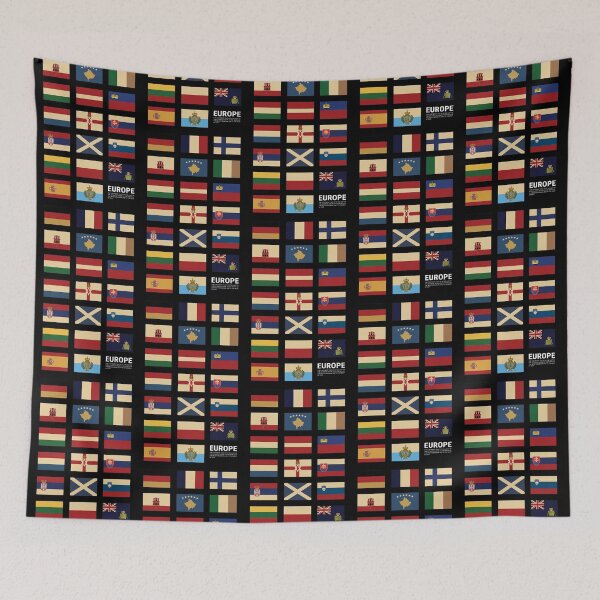 Item preview, Europe Country Flags Set designed and sold by KewaleeTee.
