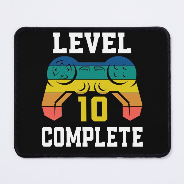 Item preview, Level 10 Complete, Retro Video Gamer 10th Birthday designed and sold by Fabvity.