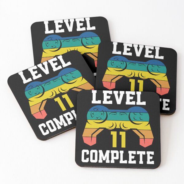Item preview, Level 11 Complete, Retro Video Gamer 11th Birthday designed and sold by Fabvity.
