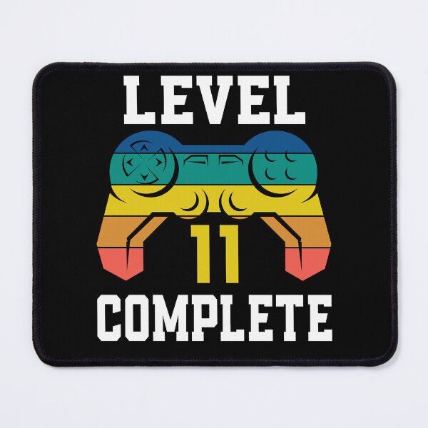 Item preview, Level 11 Complete, Retro Video Gamer 11th Birthday designed and sold by Fabvity.