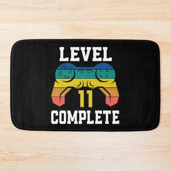 Item preview, Level 11 Complete, Retro Video Gamer 11th Birthday designed and sold by Fabvity.