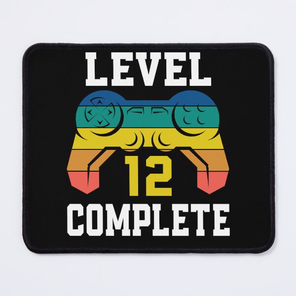 Item preview, Level 12 Complete, Retro Video Gamer 12th Birthday designed and sold by Fabvity.