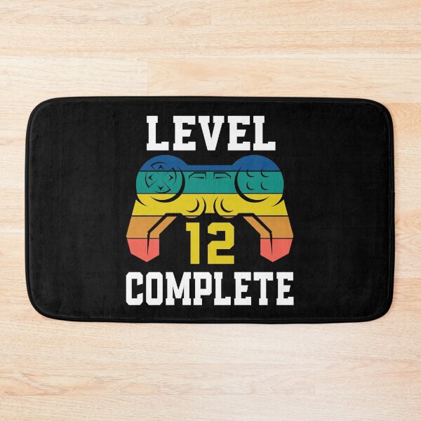 Item preview, Level 12 Complete, Retro Video Gamer 12th Birthday designed and sold by Fabvity.