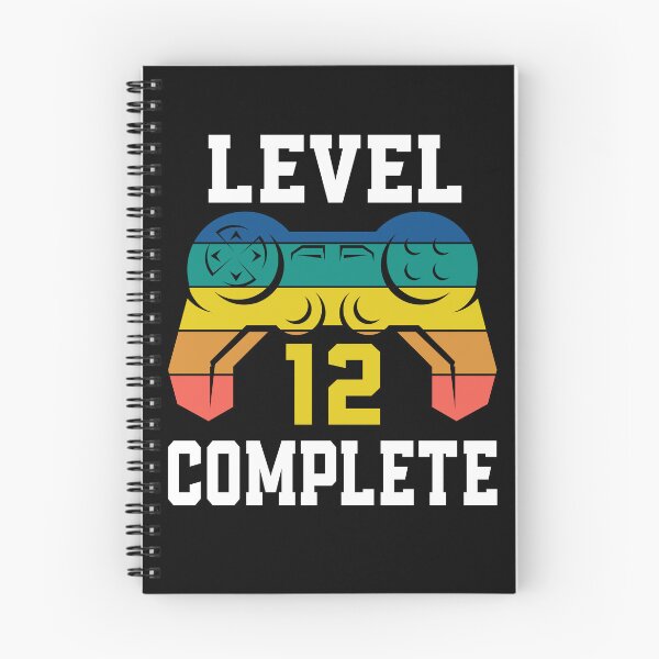Item preview, Level 12 Complete, Retro Video Gamer 12th Birthday designed and sold by Fabvity.