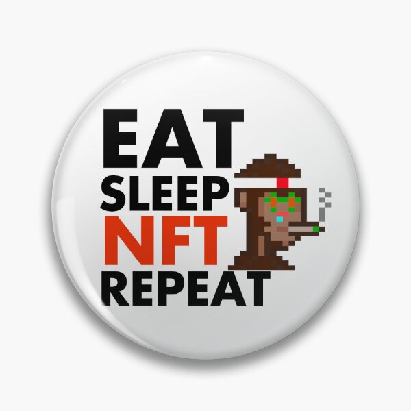 Item preview, Eat Sleep Collect NFT Crypto Monkey #46 designed and sold by patricklevar.