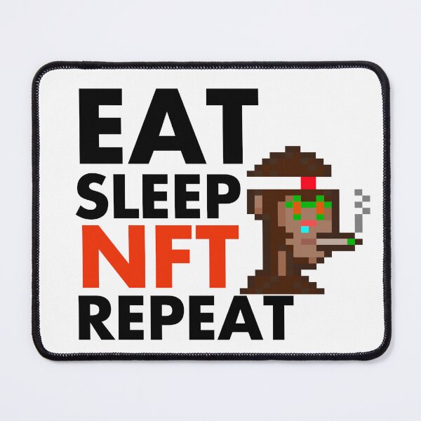 Item preview, Eat Sleep Collect NFT Crypto Monkey #46 designed and sold by patricklevar.