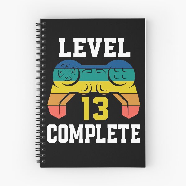 Item preview, Level 13 Complete, Retro Video Gamer 13th Birthday designed and sold by Fabvity.