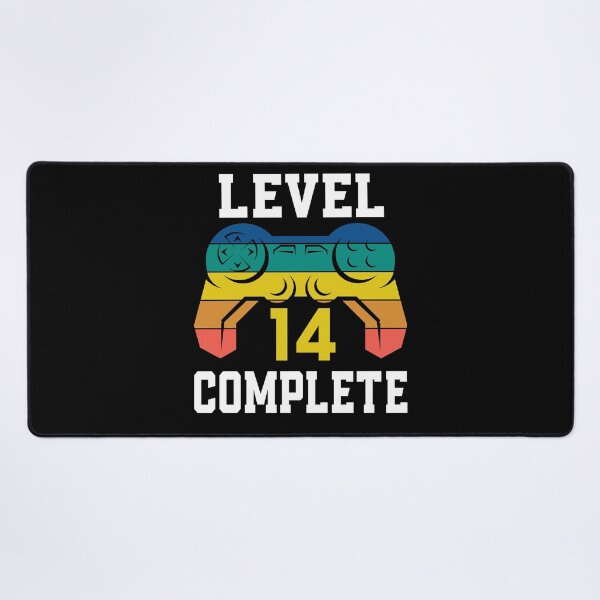 Item preview, Level 14 Complete, Retro Video Gamer 14th Birthday designed and sold by Fabvity.