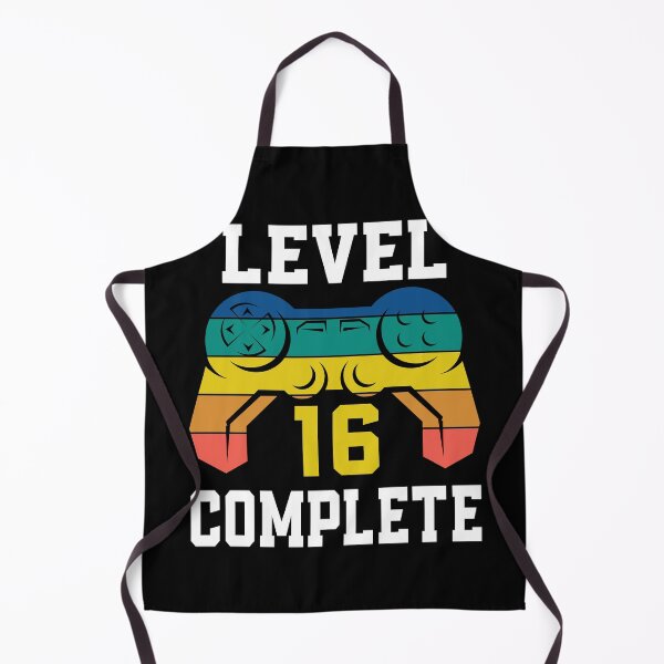 Item preview, Level 16 Complete, Retro Video Gamer 16th Birthday designed and sold by Fabvity.