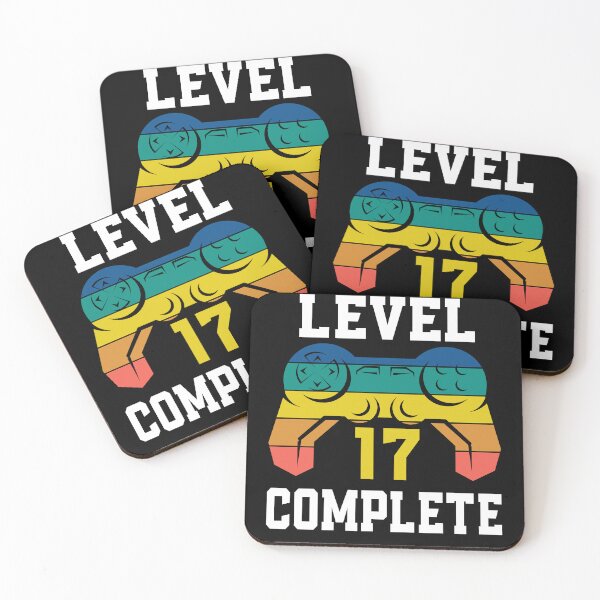 Item preview, Level 17 Complete, Retro Video Gamer 17th Birthday designed and sold by Fabvity.