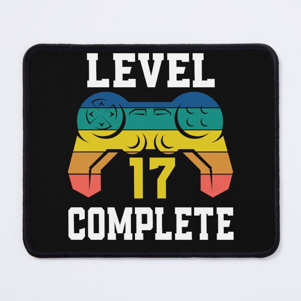 Item preview, Level 17 Complete, Retro Video Gamer 17th Birthday designed and sold by Fabvity.