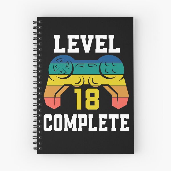 Item preview, Level 18 Complete, Retro Video Gamer 18th Birthday designed and sold by Fabvity.