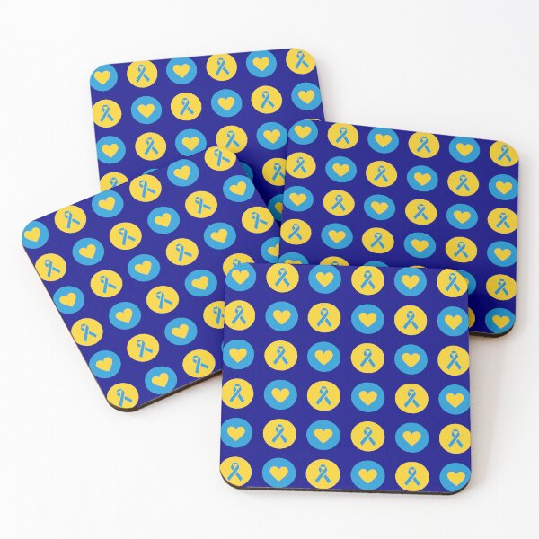 Item preview, Long Covid Pattern - Blue designed and sold by SadTea-Longhaul.
