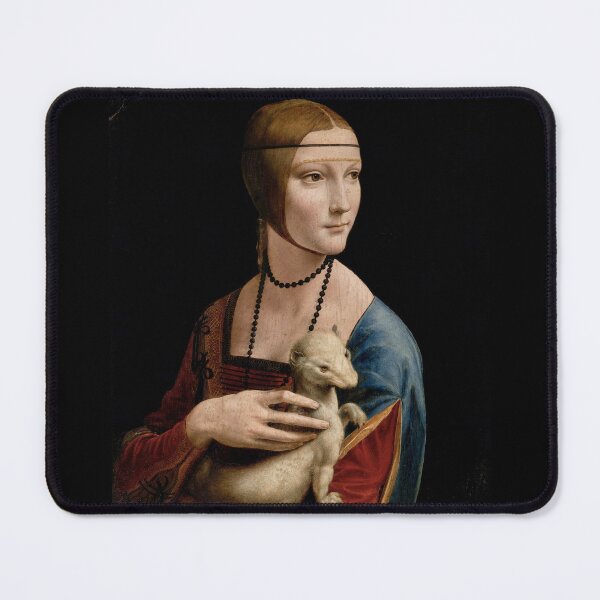 Item preview, Leonardo Da Vinci: Lady with Ermine designed and sold by ebrawne.