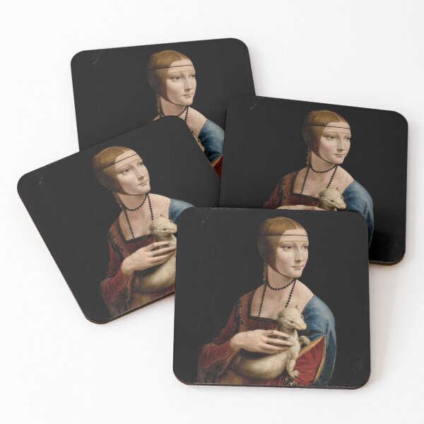 Item preview, Leonardo Da Vinci: Lady with Ermine designed and sold by ebrawne.