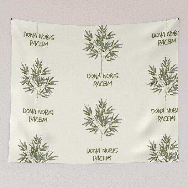 Item preview, Dona Nobis Pacem Latin Catholic Prayer For Peace designed and sold by MaryKunzGoldman.