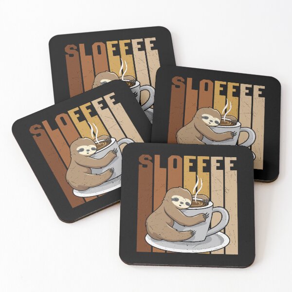 Item preview, Sloffee - Sloth with Coffee designed and sold by murkyswamp.