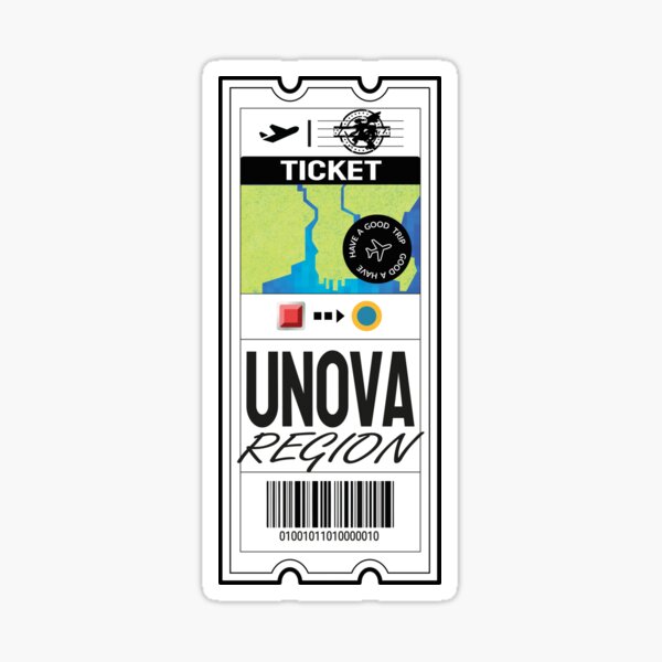 Pokemon Unova Stickers 7372