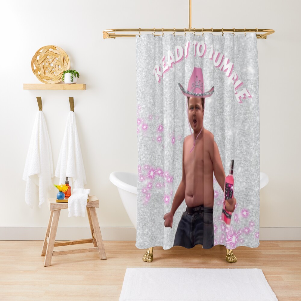 Gibby Ready to Rumble Shower Curtain