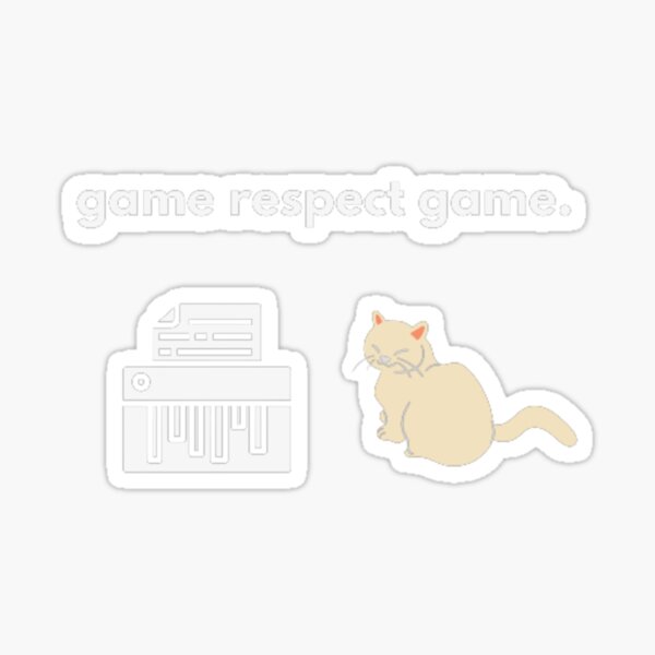 Artikel-Vorschau von Spiel Respekt Spiel Katzenwitze, designt und verkauft von babyleafshop.