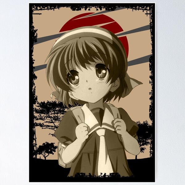 Akio Furukawa Clannad Kuranado Retro Landscape Design Poster for Sale by  Raiden Designer Shop