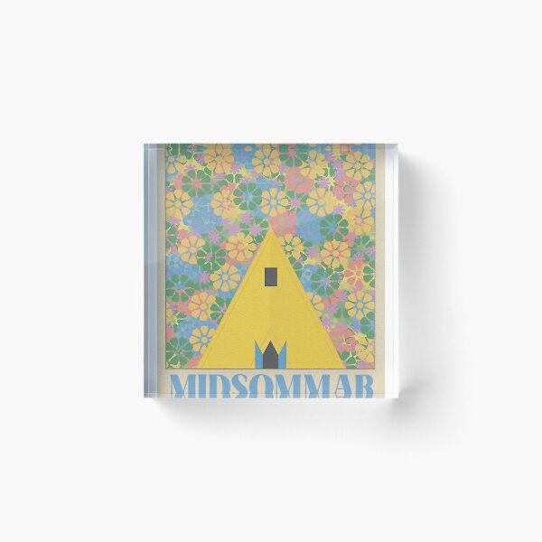 Item preview, Midsommar Poster throw blanket metal print tapestry designed and sold by Fayefenley45.