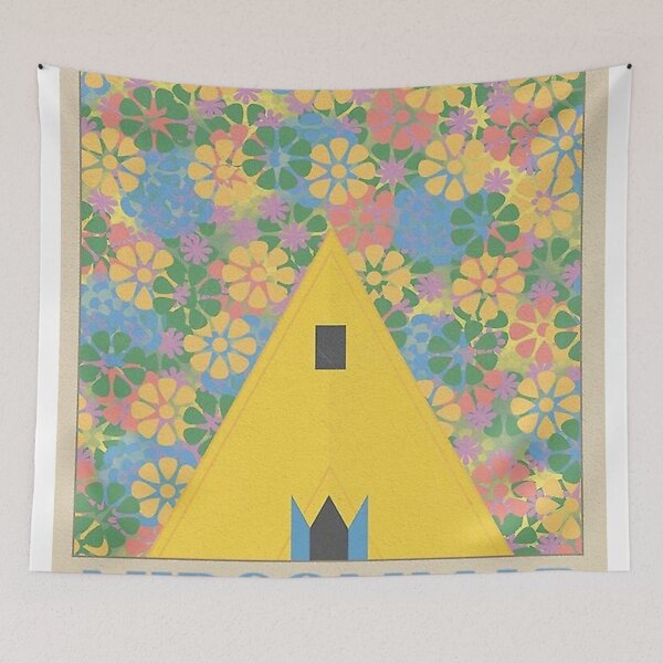 Item preview, Midsommar Poster throw blanket metal print tapestry designed and sold by Fayefenley45.