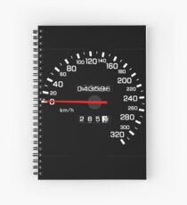 NISSAN N カ ン ン ン (NISSAN Skyline) R33 NISMO Speedometer Spiral Notebook