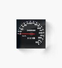 NISSAN N カ ン ン ン (NISSAN Skyline) R33 NISMO Speedometer Acrylic Block