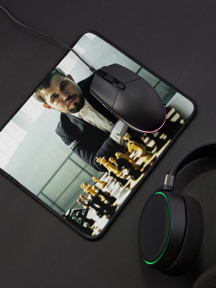 Mousepad Xadrez Supi x Carlsen 19x19cm