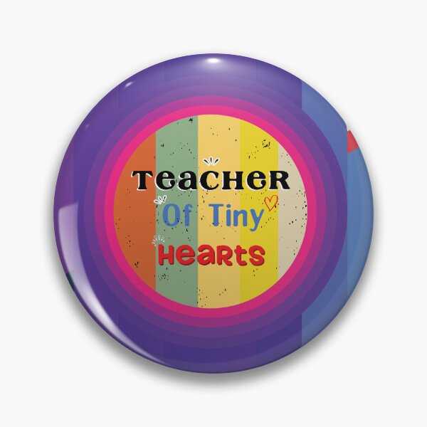 Item preview, Teacher Of Tiny Hearts - Colorful Design designed and sold by FridPix.