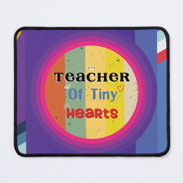 Item preview, Teacher Of Tiny Hearts - Colorful Design designed and sold by FridPix.