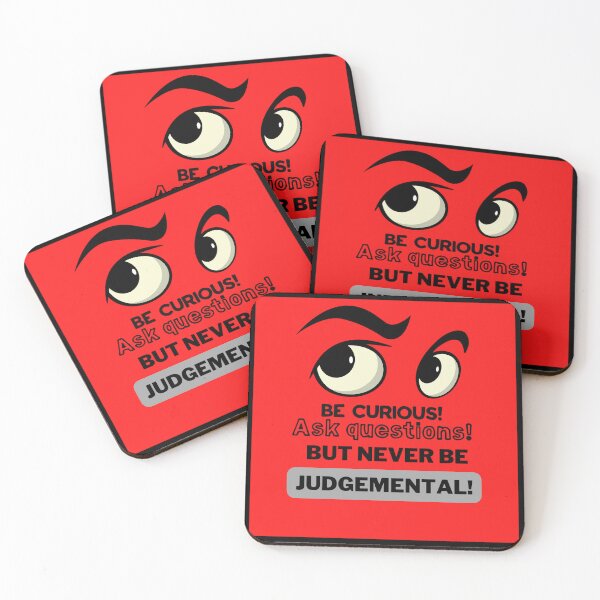 Item preview, Be curious Not Judgemental designed and sold by Kiarasboutique.