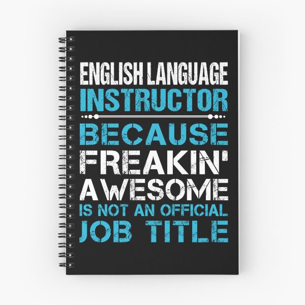 Item preview, English Language Instructor T Shirt - Freaking Awesome Job Gift Item Tee designed and sold by oetate4774.