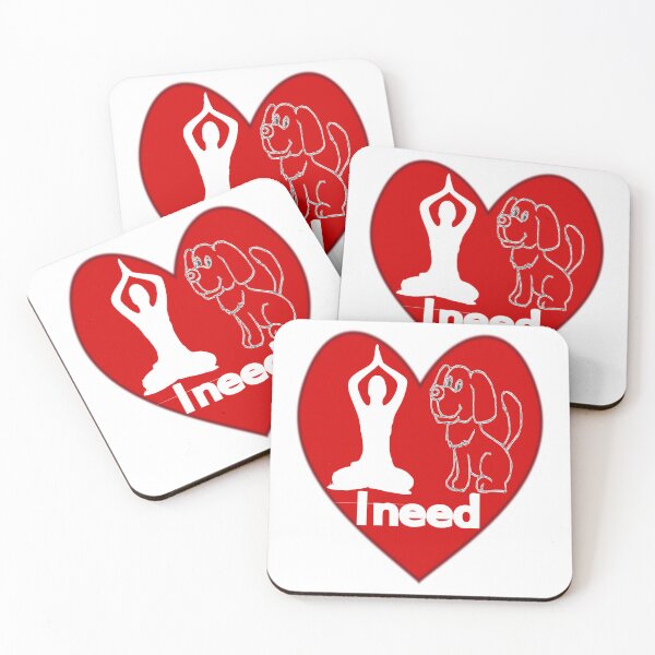 Item preview, Al I need love yoga and dog – Love and Yoga. designed and sold by DNC1134.