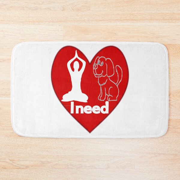 Item preview, Al I need love yoga and dog – Love and Yoga. designed and sold by DNC1134.