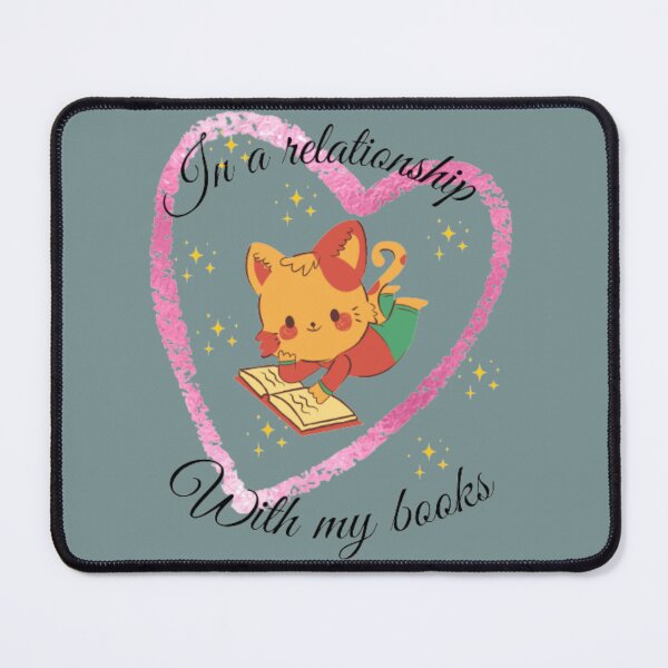Item preview, In a relationship with my books, valentine's t-shirt designed and sold by NGstil.