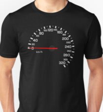 NISSAN スカイライン (NISSAN Skyline) R33 NISMO Speedometer w/o KM Unisex T-Shirt
