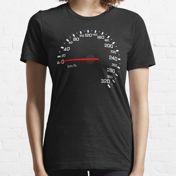 NISSAN スカイライン (NISSAN Skyline) R33 NISMO Speedometer w/o KM Essential T-Shirt