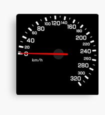 NISSAN N カ ン ン ン (NISSAN Skyline) R33 NISMO Speedometer w / o KM Canvas Print