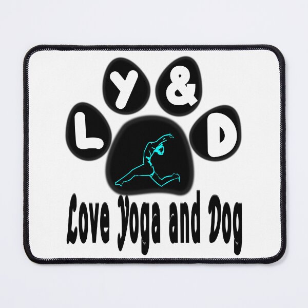 Item preview, Al I need love yoga and dog – Love Dog and Yoga. designed and sold by DNC1134.