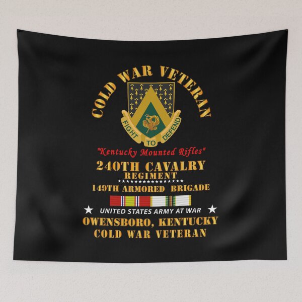 Item preview, Army - Cold War Vet -  240th Cavalry Regiment - Owensboro, Kentucky w COLD SVC designed and sold by Military Insignia Products.