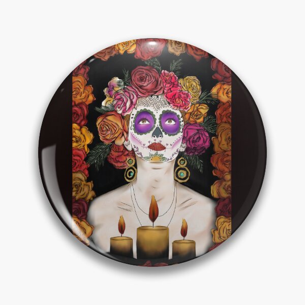 Item preview, Day of the Dead Beauty designed and sold by Eviene Lovell.