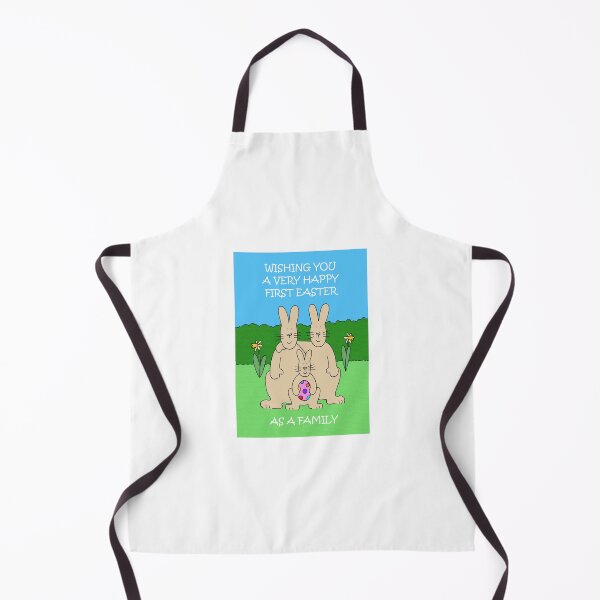 Item preview, Happy First Easter as a Family Cute Bunny Family designed and sold by KateTaylor.
