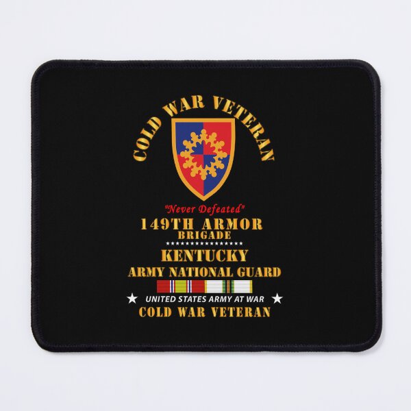 Item preview, Army - Cold War Vet -  149th Armor Brigade Kentucky ARNG w COLD SVC designed and sold by Military Insignia Products.