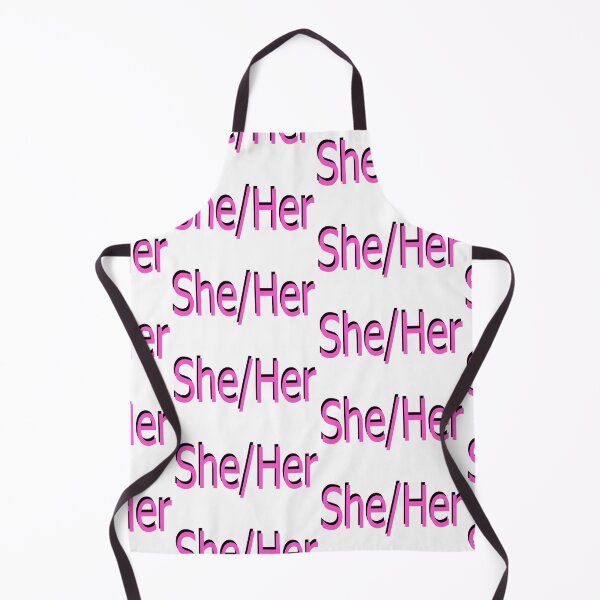 Item preview, She/Her pink designed and sold by ChicknDoodlSoup.